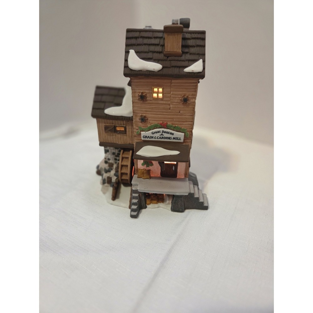 Great Denton Mill (Item 58122) from the Department 56 Dickens' Village...